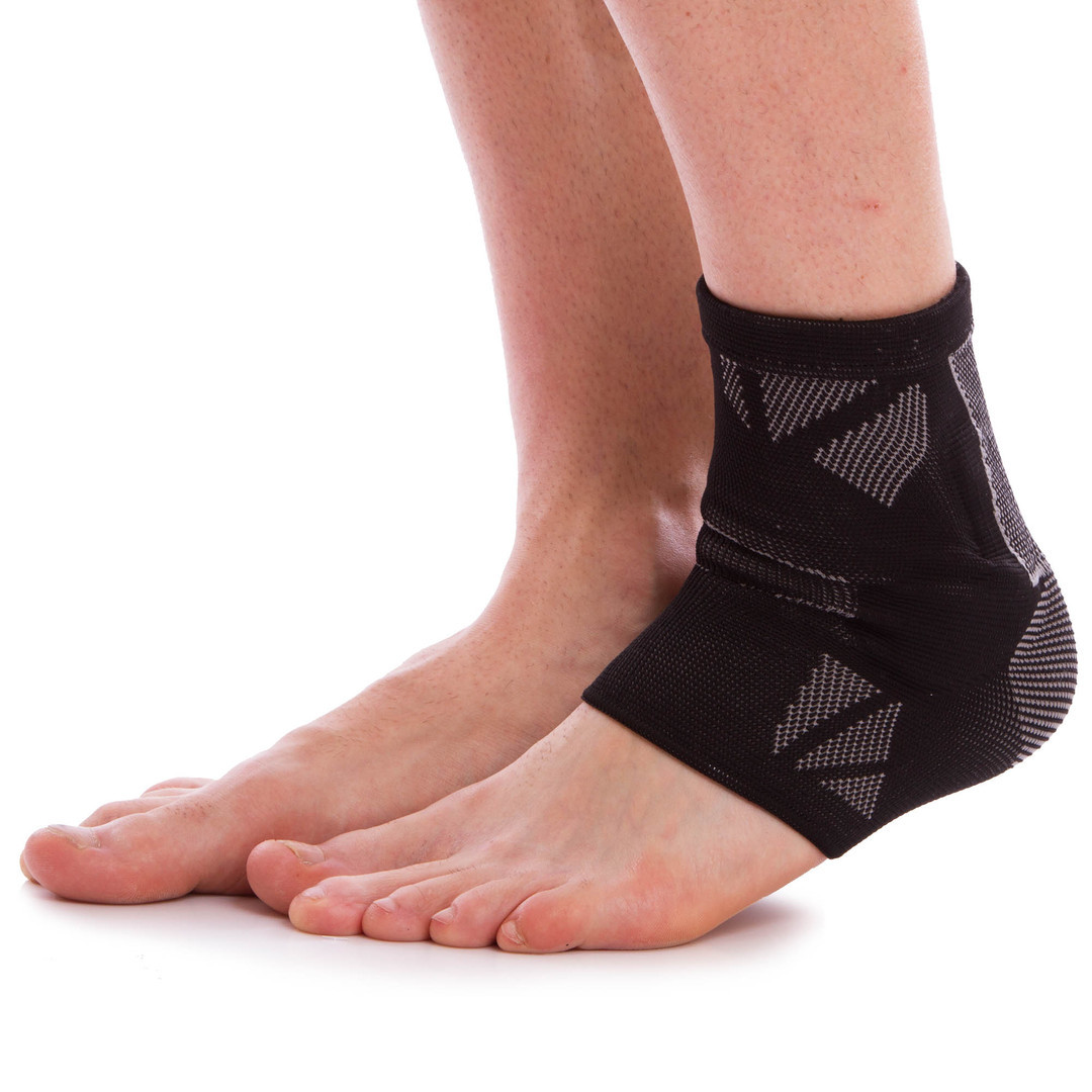 Голіностоп ST-2590 Sibote Чорно-сірий ST-2590