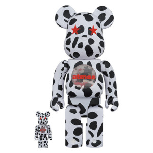 Фігурка Bearbrick x Atmos Dalmatian BEARBRICK-DALMATIAN