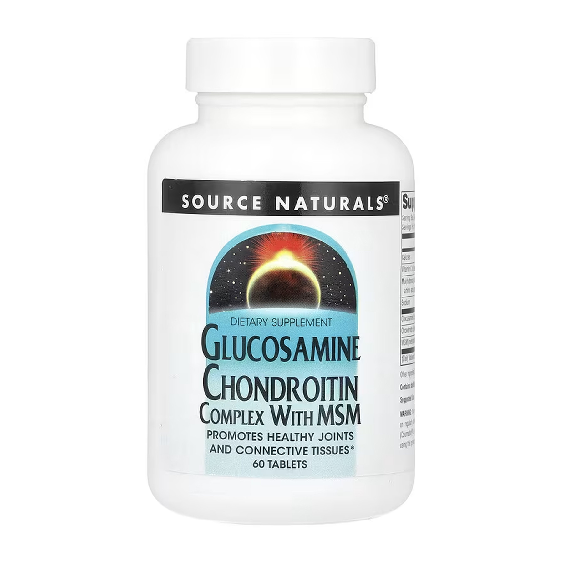 Таблетки Source Naturals Glucosamine Chondroitin Complex with MSM - 60 tabs 2023-10-6144