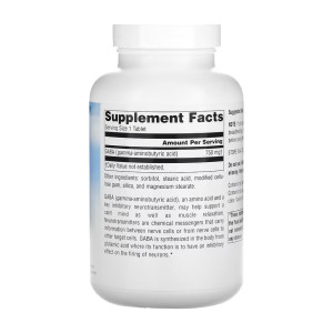 Таблетки Source Naturals Serene Science® GABA 750 mg - 180 tabs 2023-10-5114
