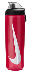 Пляшка Nike REFUEL BOTTLE LOCKING LID 24 OZ червоний, чорний, сріблястий Уні 709 мл N.100.7668.640.24