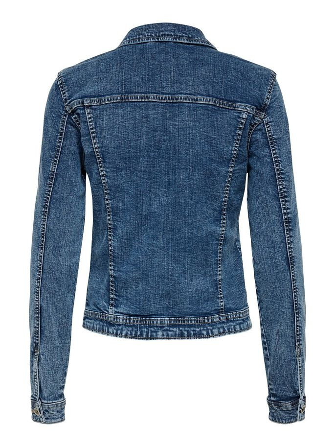 Куртка джинсова ONLTIA LIFE DNM JACKET BB MB BEX02 NOOS 15170682 Medium Blue Denim ONLY 34 Темно-син 15170682MediumBlueDen