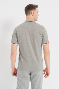 Поло JJATLAS POLO SS 12221012-Light Grey Melange Jack&Jones M Сірий 12221012-LIGHT GREY MELAN
