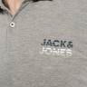 Поло JJATLAS POLO SS 12221012-Light Grey Melange Jack&Jones M Сірий 12221012-LIGHT GREY MELAN