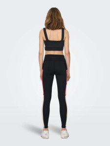 Топ ONPPERI SPORTS BRA 15287813-Black-Detail:w. Sun Kissed Coral ONLY Play M Чорний 15287813-BLACK-DETAIL:W.
