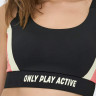 Топ ONPPERI SPORTS BRA 15287813-Black-Detail:w. Sun Kissed Coral ONLY Play M Чорний 15287813-BLACK-DETAIL:W.