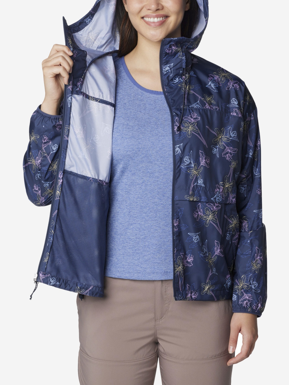 Вітровка Alpine Chill™ Windbreaker 1993271CLB-469 Columbia L (48) Темно-синій 1993271CLB-469