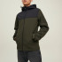 Куртка JJEMARVIN HOOD SOFTSHELL NOOS 12212363-Rosin Jack&Jones M Хакі 12212363-Rosin