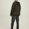 Куртка JJEMARVIN HOOD SOFTSHELL NOOS 12212363-Rosin Jack&Jones M Хакі 12212363-ROSIN