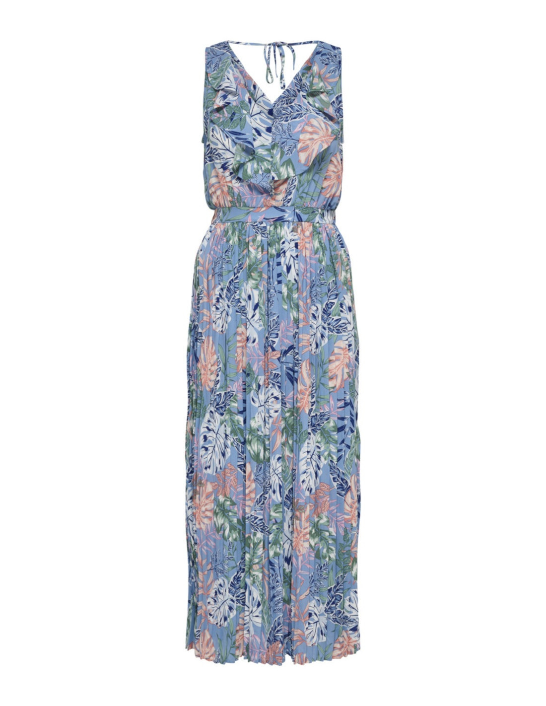 Сукня ONLFOREST LIFE S/L ANKLE DRESS WVN 15226479 Allure LA LEAVES ONLY M Блакитний 15226479AllureLALEAVES