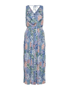 Сукня ONLFOREST LIFE S/L ANKLE DRESS WVN 15226479 Allure LA LEAVES ONLY M Блакитний 15226479ALLURELALEAVES