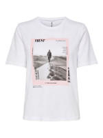 Футболка ONLINDRE LIFE BOXY S/S  TRUST BOX JRS 15221374 White TRUST ONLY S Білий 15221374WhiteTRUST