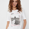 Футболка ONLINDRE LIFE BOXY S/S TRUST BOX JRS 15221374 White TRUST ONLY S Білий 15221374WHITETRUST