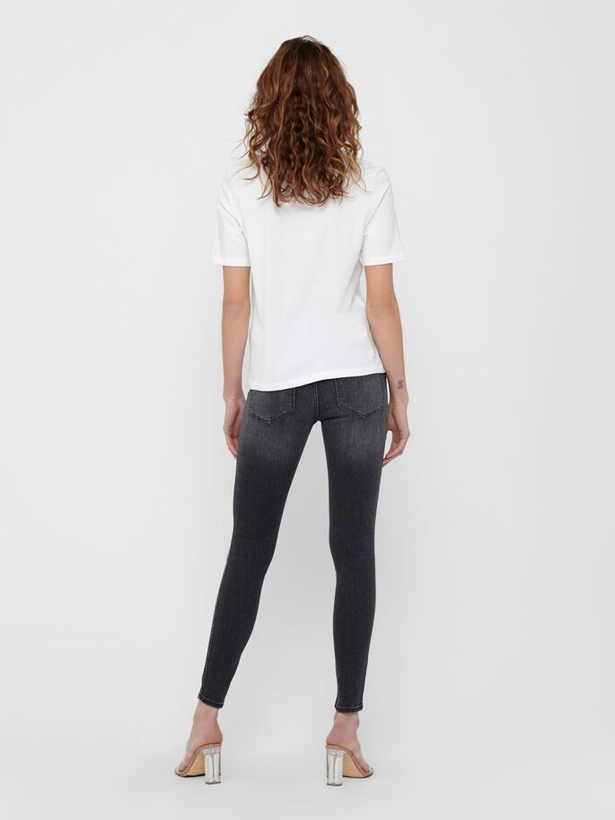 Футболка ONLINDRE LIFE BOXY S/S TRUST BOX JRS 15221374 White TRUST ONLY S Білий 15221374WhiteTRUST