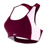 Топ Reebok ts lux racer bra maroon GS8922