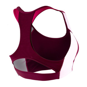Топ Reebok ts lux racer bra maroon GS8922