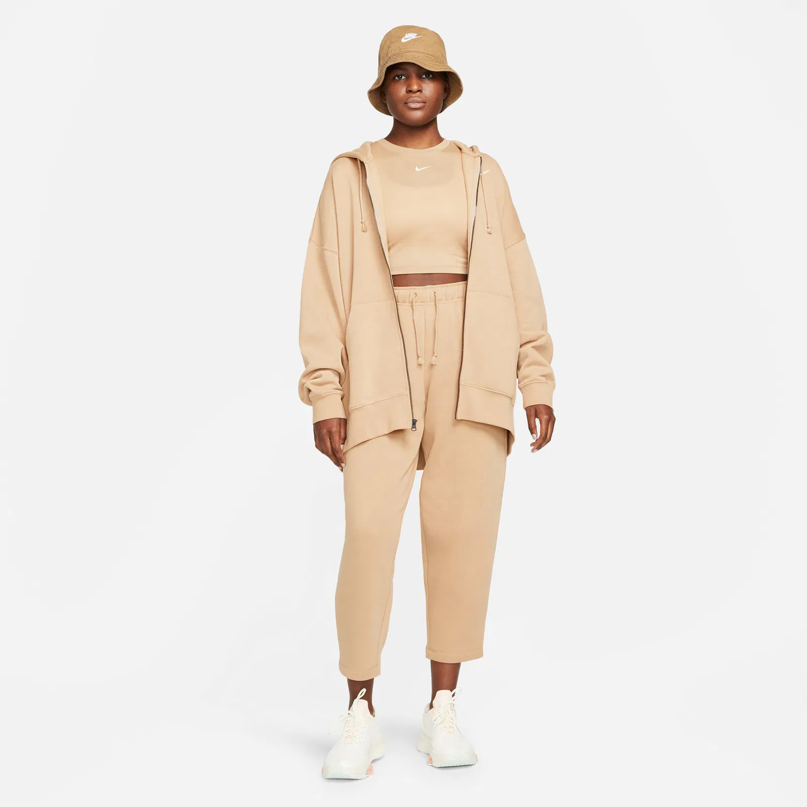 Топ жіночий Nike Womens Crop Top Beige Dd1328-200 DD1328-200