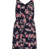Сукня ONLKARMEN S/L SHORT DRESS AOP WVN NOOS 15157655 Night Sky-ROSE FLOWERS ONLY 34 Темно-синій 15157655NIGHTSKY-ROSE FLO