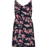 Сукня ONLKARMEN S/L SHORT DRESS AOP WVN NOOS 15157655 Night Sky-ROSE FLOWERS ONLY 34 Темно-синій 15157655NIGHTSKY-ROSE FLO