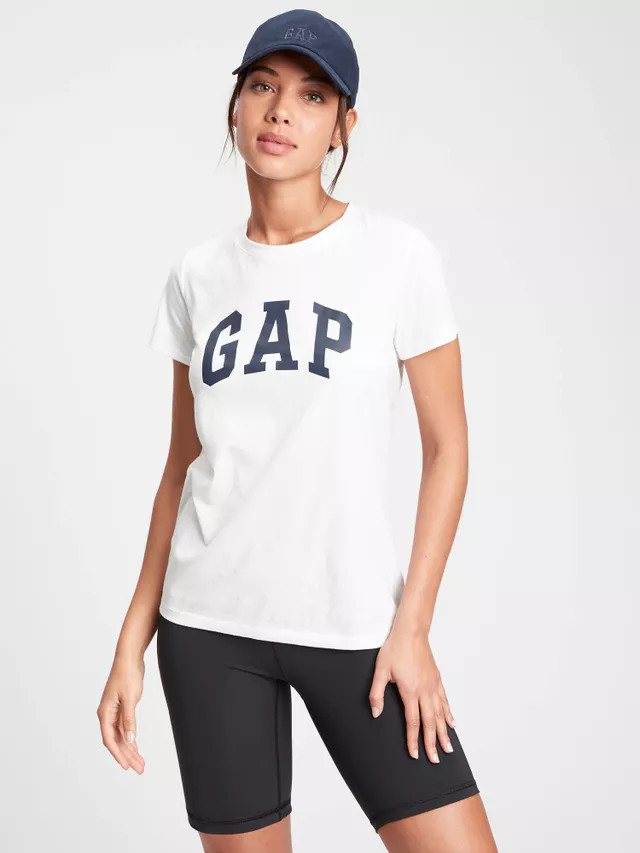 Футболка V-GAP SS CLSC TEE 268820-06 GAP L Білий 268820-06