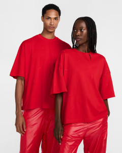 Футболка унісекс Nike X Jacquemus Short-Sleeve T-Shirt Red HF7111-611