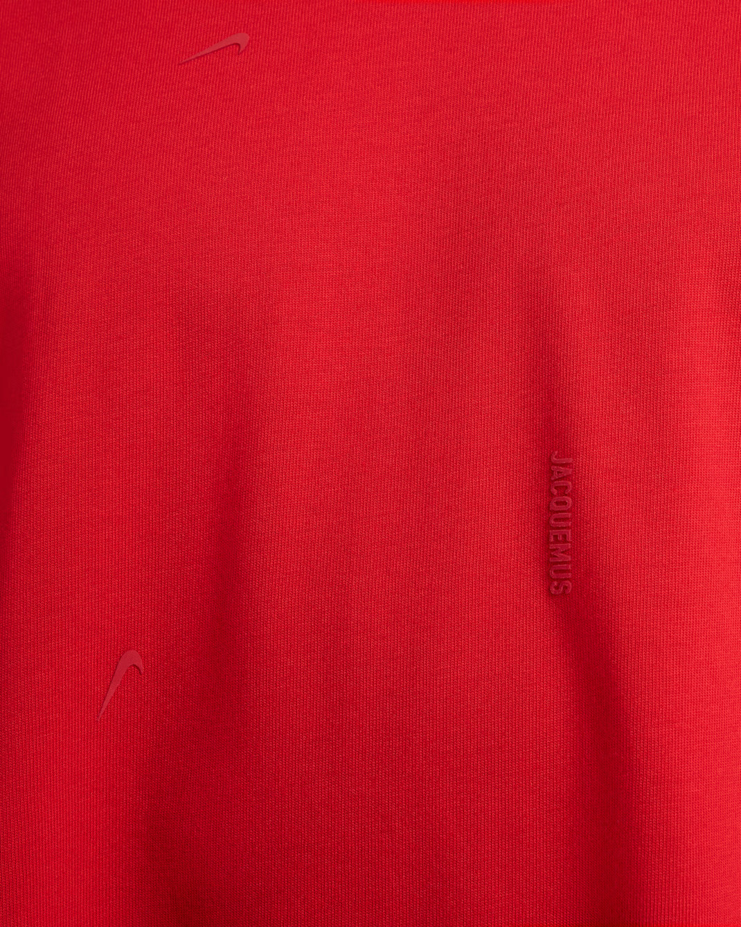 Футболка унісекс Nike X Jacquemus Short-Sleeve T-Shirt Red HF7111-611