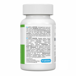 Капсули Acetyl-L-Carnitine - 60 caps 2022-10-0501