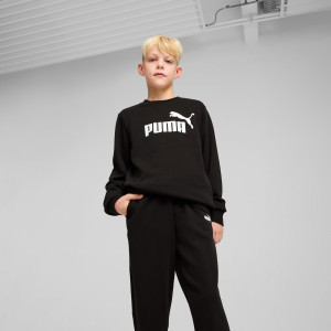 Костюм спортивний ESS Logo Crew Sweat Suit TR 68629601 Puma 128 Чорний 68629601