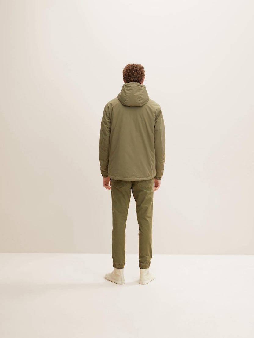 Куртка technical jacket 1032432-10415 Tom Tailor L Хакі 1032432-10415