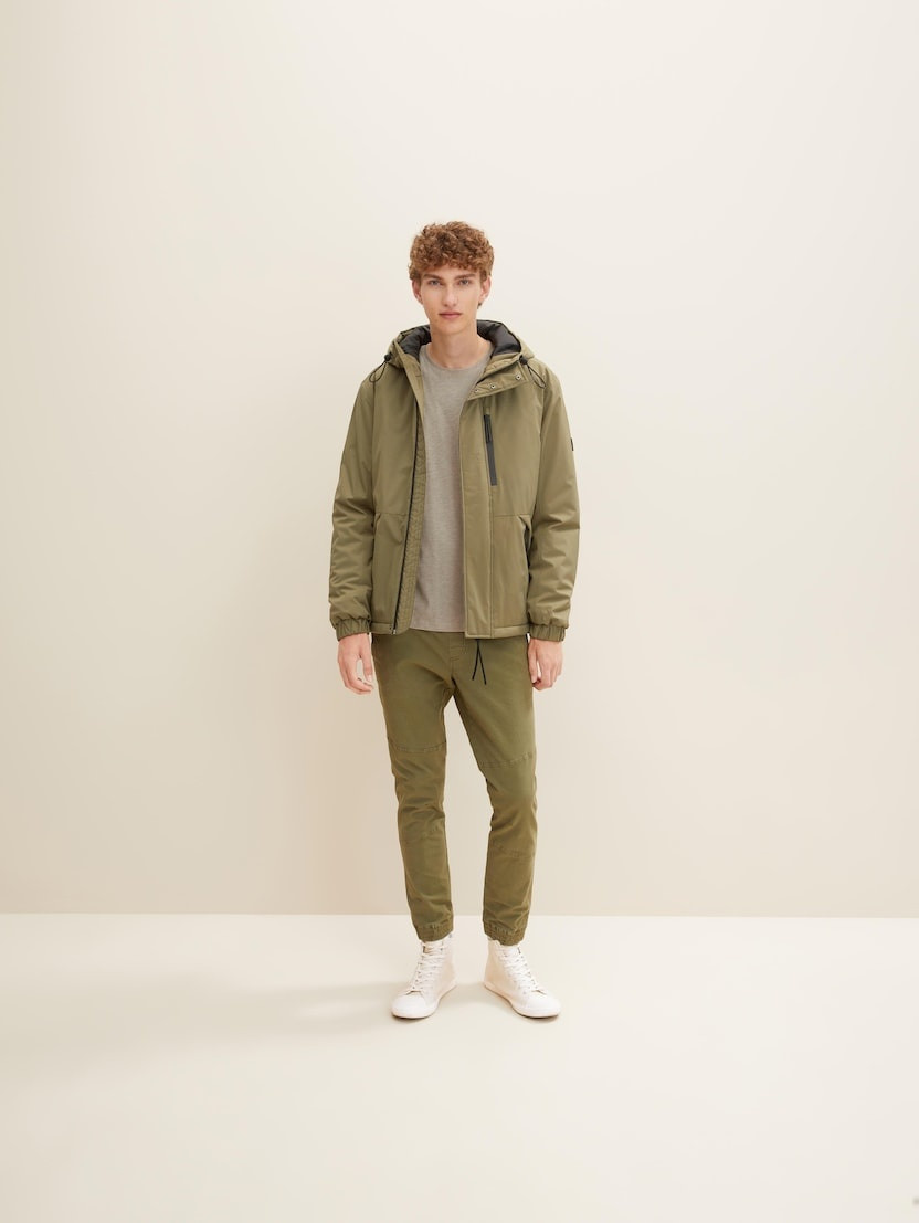 Куртка technical jacket 1032432-10415 Tom Tailor L Хакі 1032432-10415