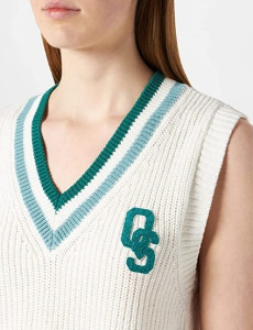 Пуловер 510.10.202.17.170.2109155-0200 Q/S by s.Oliver L Білий 510.10.202.17.170.2109155