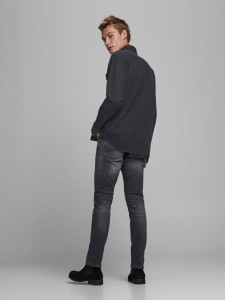 Сорочка JJESHERIDAN SHIRT L/S NOOS 12138115 Black Denim Jack&Jones L Чорний 12138115BLACKDENIM
