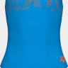 Купальник закритий для дівчат Arena GRAPHIC SWIMSUIT V BACK блакитний 164 см 006680-805