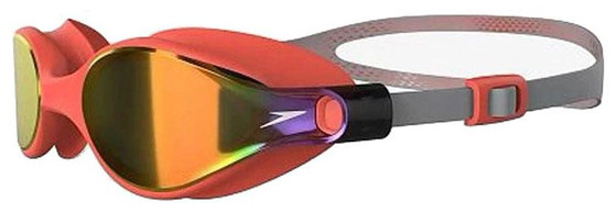 Окуляри для плавання Speedo VIRTUE MIR GOG сірий, червоний Жін OSFM 8-10962G795