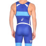 Тріко борцівське Asics Wrestling Singlet синій,білий,блакитний Чол XS 157516-0043