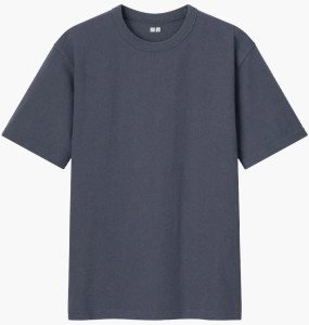 Футболка чоловіча Uniqlo Crew Neck T-Shirt Blue 422992-07 M 422992-07
