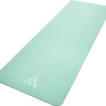 Килимок для йоги Adidas Double Sided Yoga Mat ментоловий, сірий 176 х 61 х 0,6 см (ADYG-10400BLM-NL) ADYG-10400BLM-NL