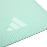 Килимок для йоги Adidas Double Sided Yoga Mat ментоловий, сірий 176 х 61 х 0,6 см (ADYG-10400BLM-NL) ADYG-10400BLM-NL