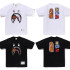 Футболка Bape x Joshua Vides Milo Shark Tee 2K73110923