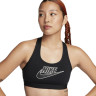Топ Nike W NK SWSH MED SPT FUTURA BRA FB4080-010