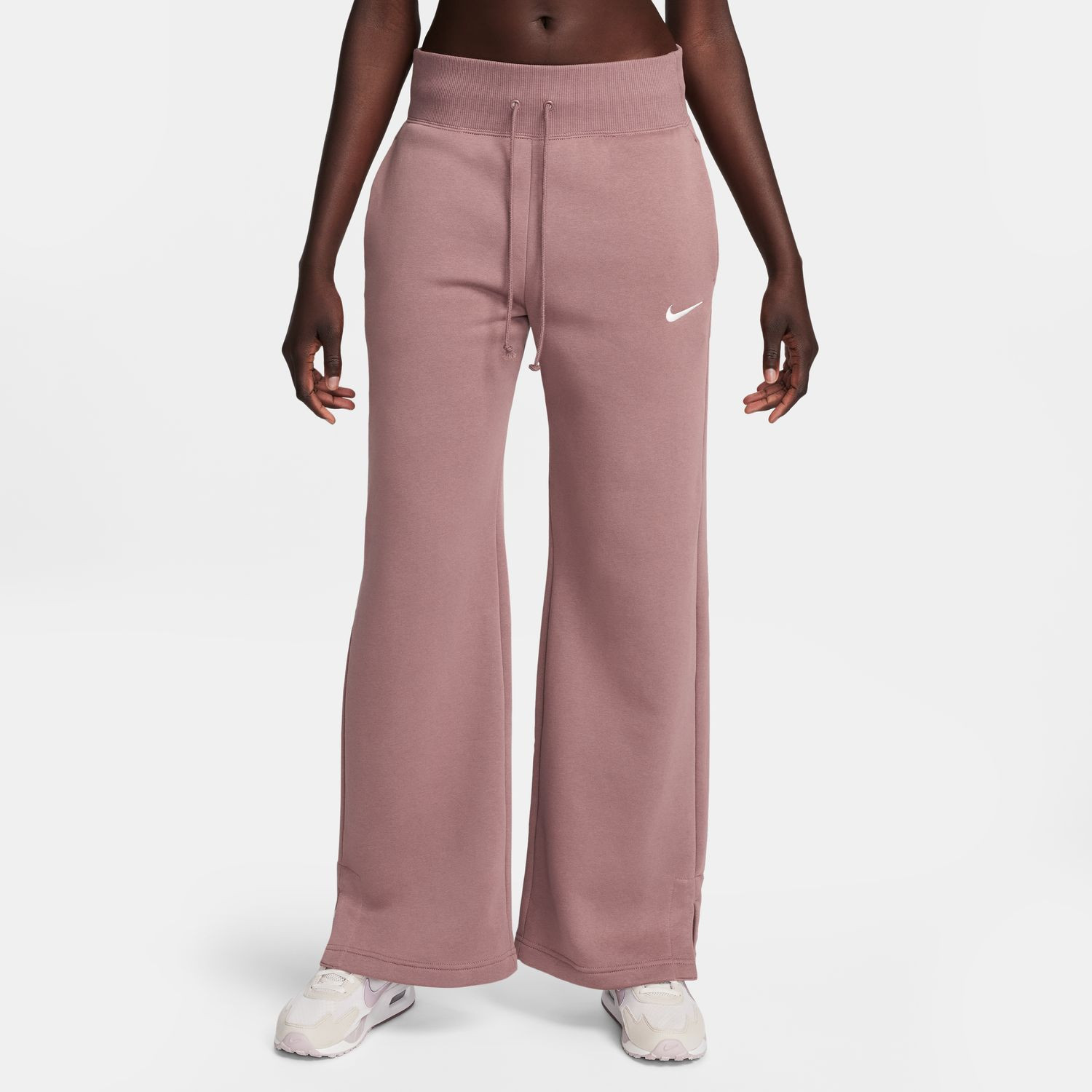 Штани NIKE SPORTSWEAR PHOENIX FLEECE WOHIGH-WAISTED WIDE-LEG SWEATPANTS VIOLET DQ5615-208