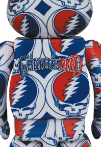 Фігурка Bearbrick x Grateful Dead (Steal Your Face) BEARBRICK-STEAL-YOUR-FACE