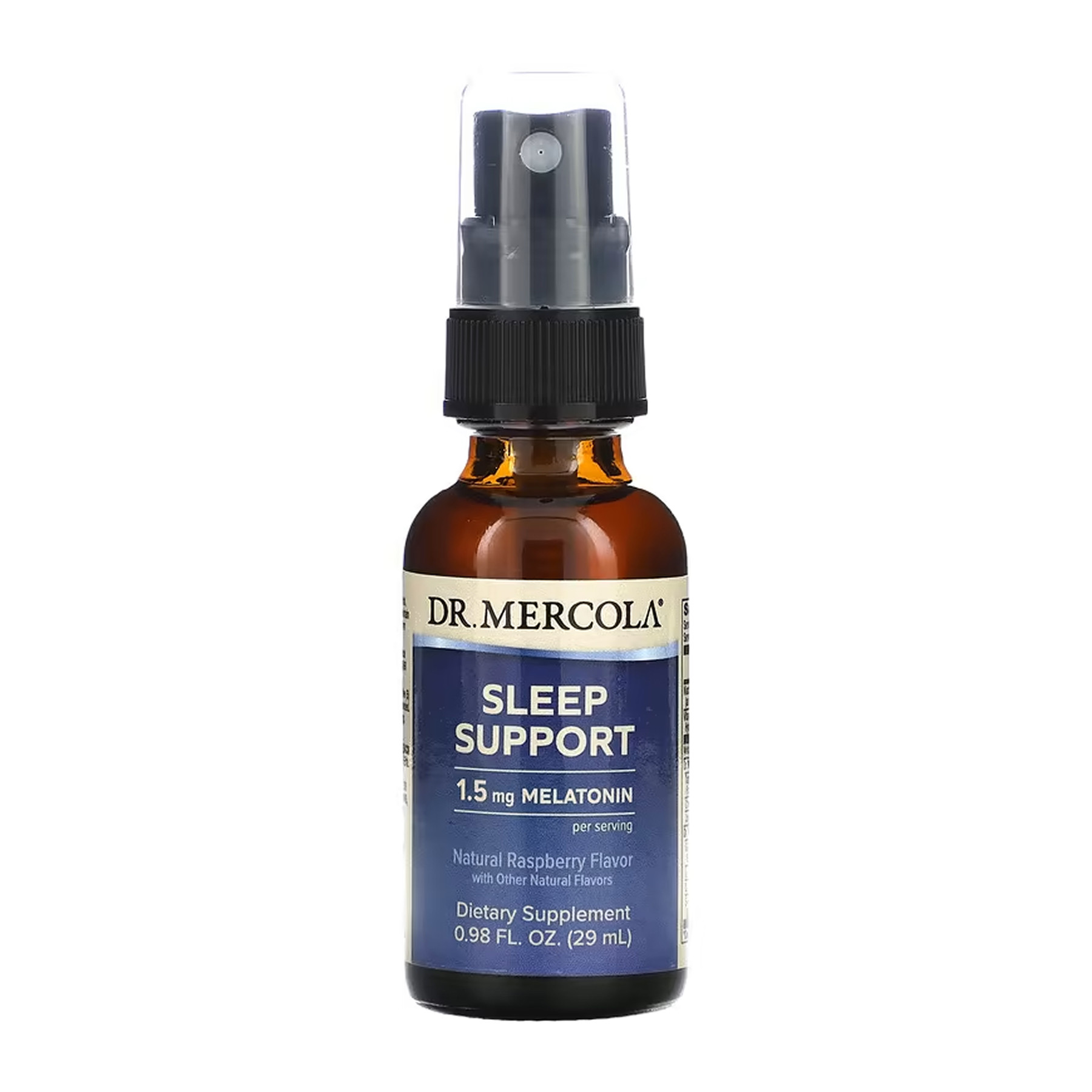 Рідина Dr. Mercola Sleep Support with Melatonin Spray - 29 ml 2023-10-6165