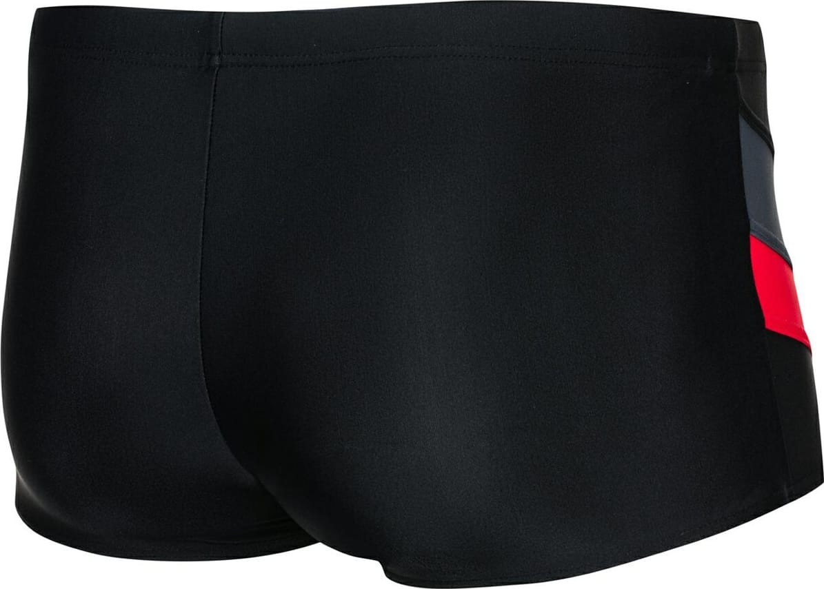 Плавки боксери для човіків Aqua Speed ARON 7141 чорний, червоний XXXXL (98-106 см) (338-16) 338-16