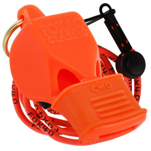 Свисток Fox 40 CMG Classic Safety зі шнурком 9603-0308 Помаранчевий universal (49404) 9603-0308