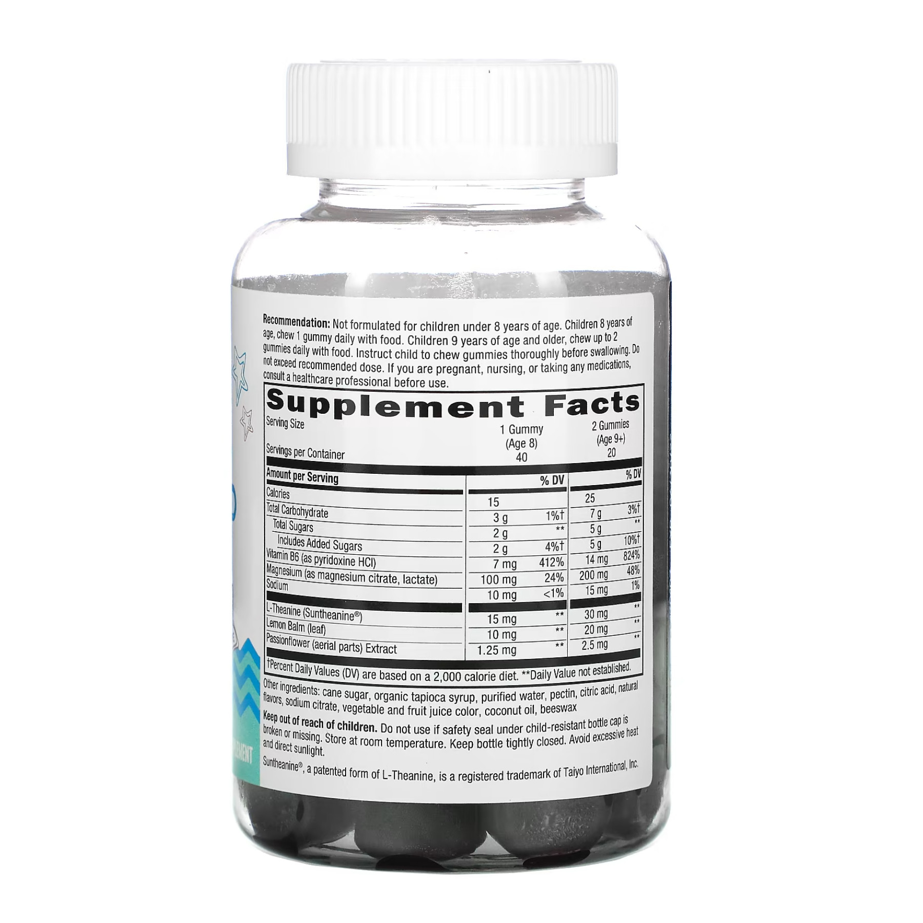 Жувальні таблетки Nature's Way Cool, Calm, Collected - 40 gummies 2023-10-4005