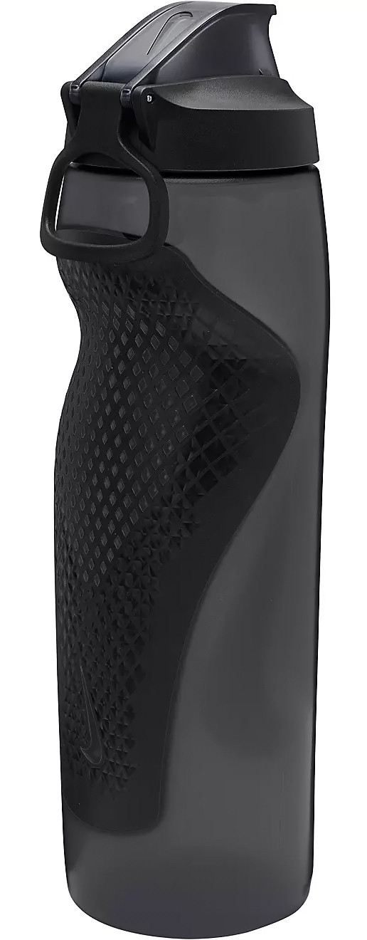 Пляшка Nike REFUEL BOTTLE LOCKING LID 32 OZ антрацит, чорний, сріблястий Уні 946 мл N.100.7670.054.32