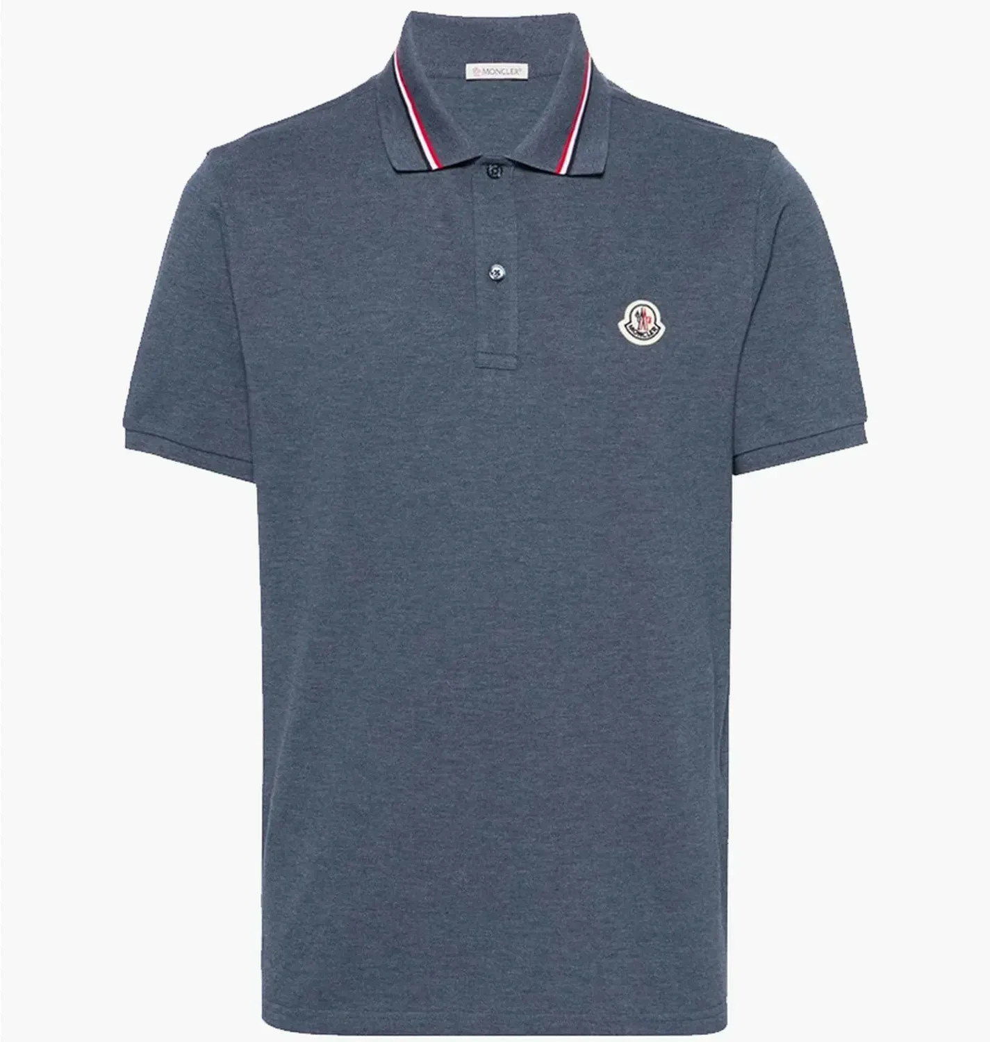 Футболка Moncler Polo Grey 89A16 794