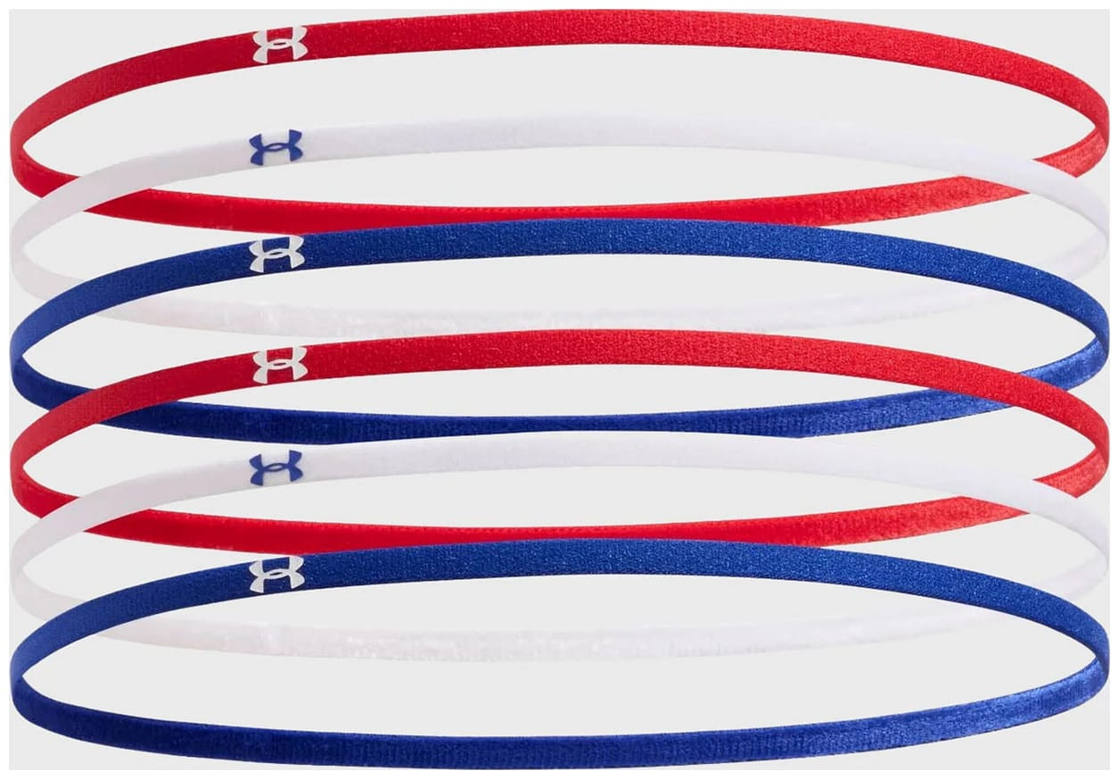 Пов'язка на голову UA W MINI ELASTIC 6PK мультиколор Жін One Size 1389932-600