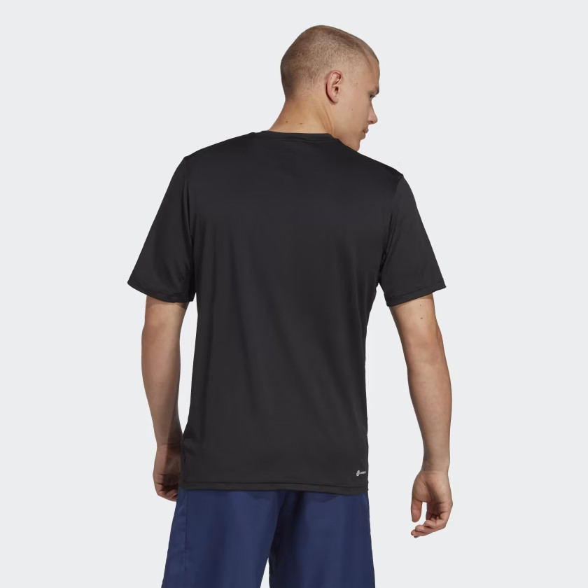 Футболка TRAIN ESSENTIALS STRETCH TRAINING TEE IC7413 Adidas L Чорний IC7413